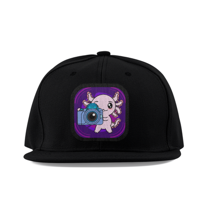 Gorra Unisex Plana Axolotzin Fotografo