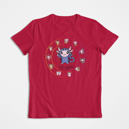 Playera Horoscopos Escorpio Axolotzin Ajolote