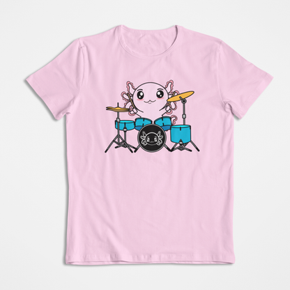 Playera Axolotzin Baterista Ajolote