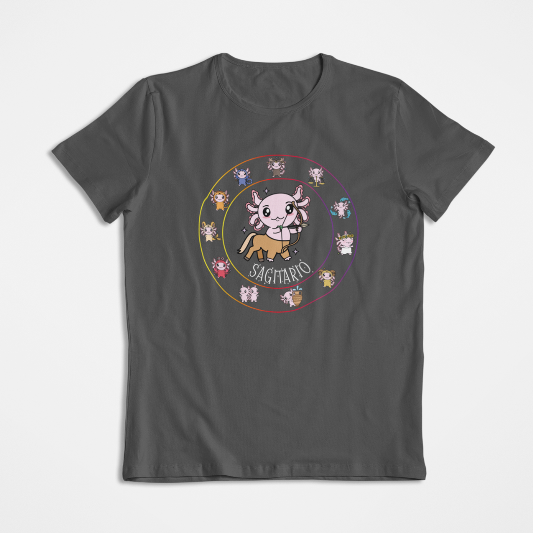 Playera Horoscopos Sagitario Axolotzin Ajolote