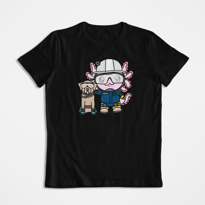 Playera Axolotzin Rescatista Ajolote