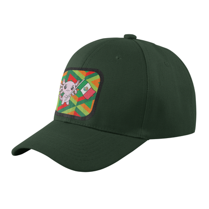 Gorra Unisex Curva Axolotzin Bandera