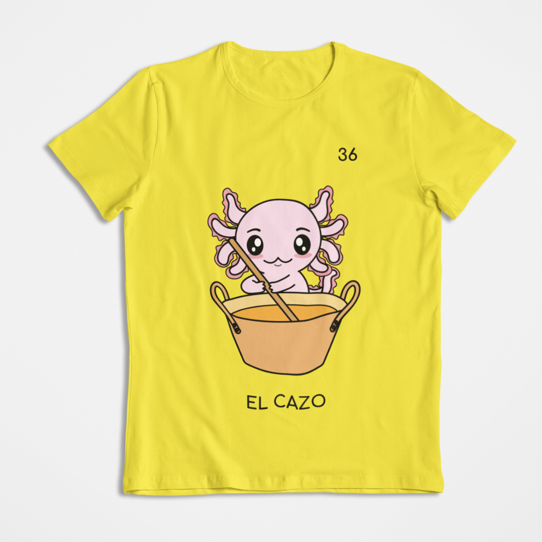 Playera Axoloteria El Cazo Ajolote