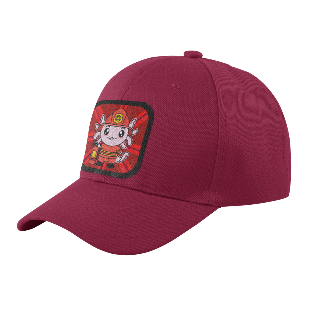Gorra Unisex Curva Axolotzin Bombero