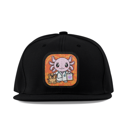 Gorra Unisex Plana Axolotzin Veterinario