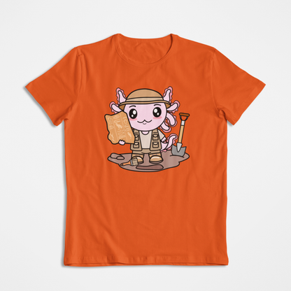 Playera Axolotzin Arqueologo Ajolote