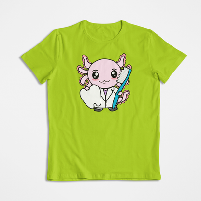 Playera Axolotzin Dentista Ajolote