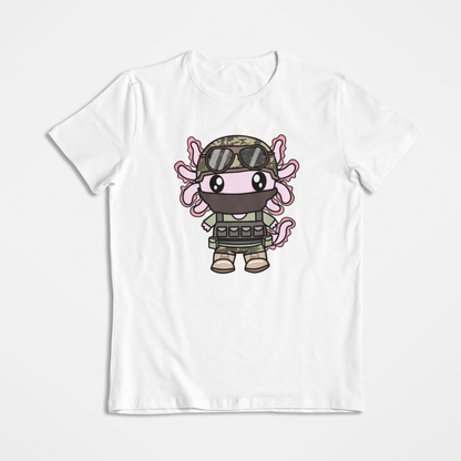 Playera Axolotzin Militar Ajolote