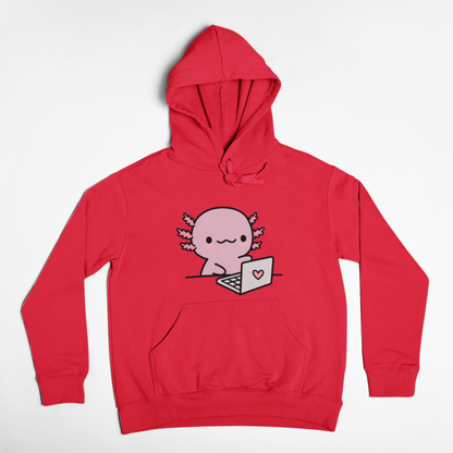 Hoodie Ajolote Trabajando Xo The Monster
