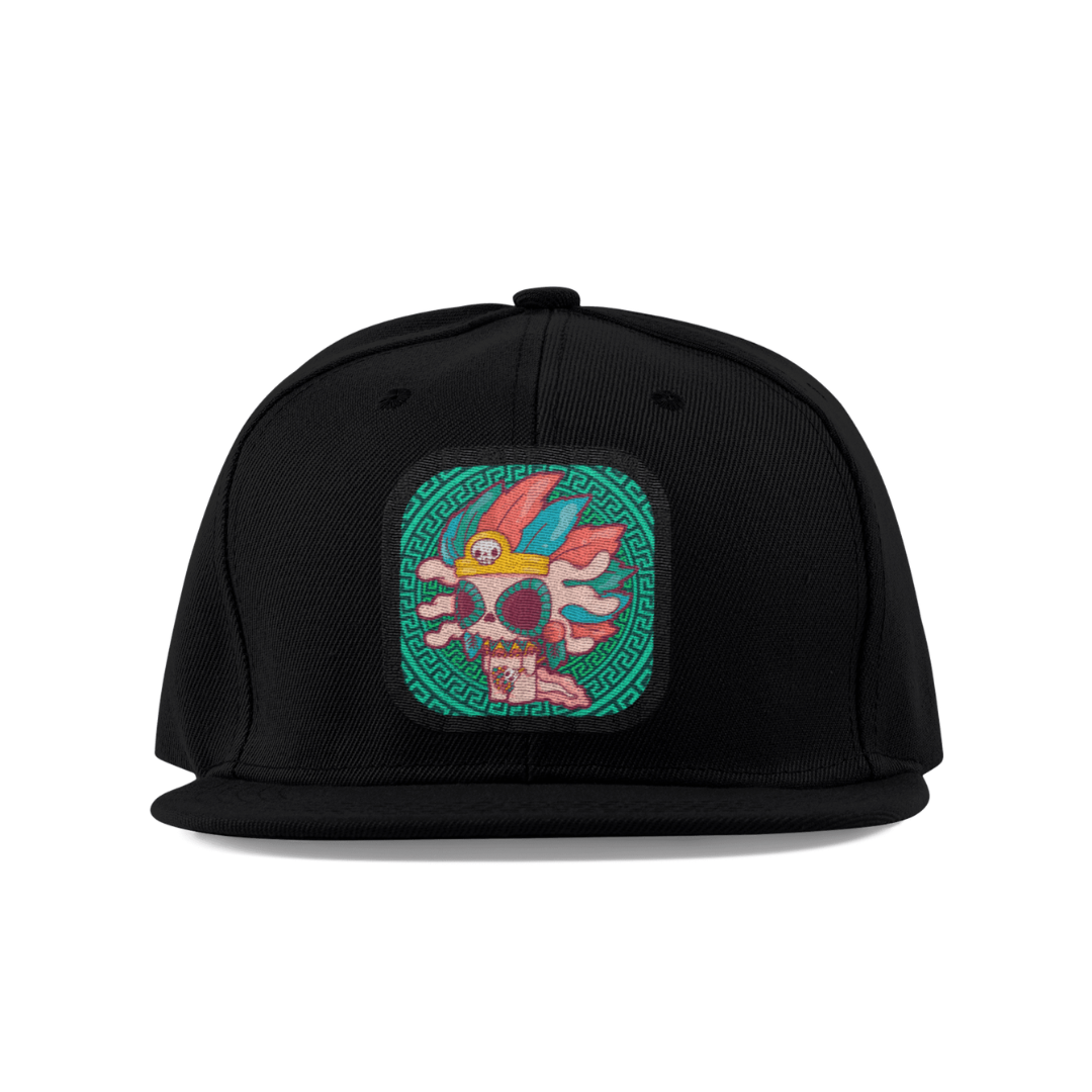 Gorra Unisex Plana Ajolote Mictlantecuhtli