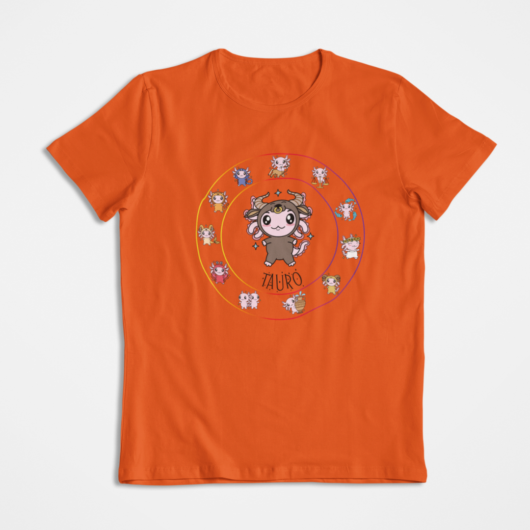 Playera Horoscopos Tauro Axolotzin Ajolote
