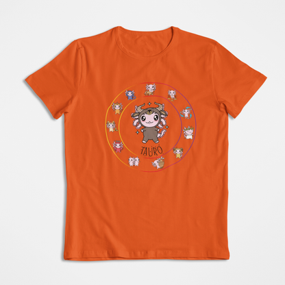 Playera Horoscopos Tauro Axolotzin Ajolote