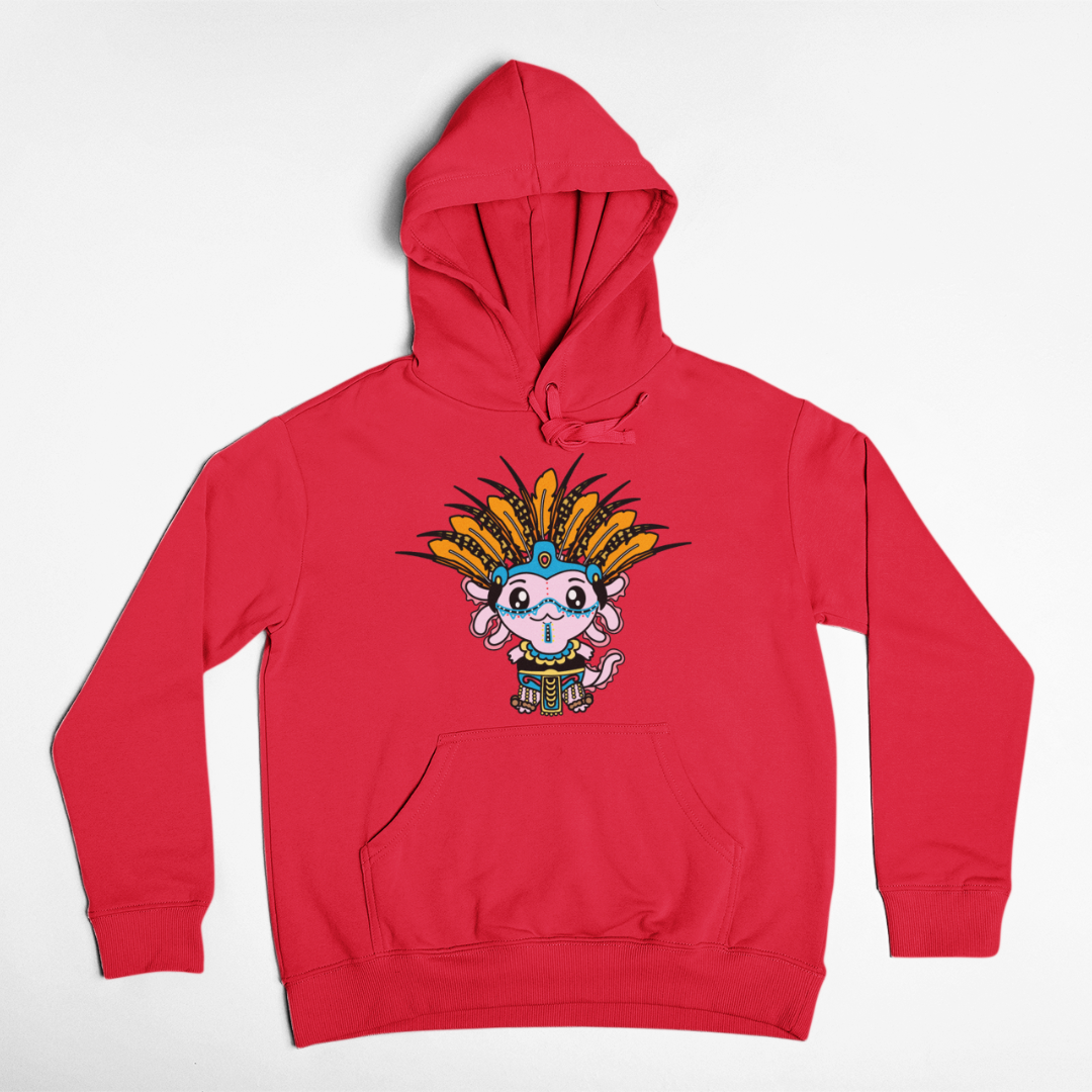 Hoodie Axolotzin Danzante Ajolote Unisex