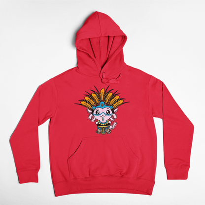 Hoodie Axolotzin Danzante Ajolote Unisex