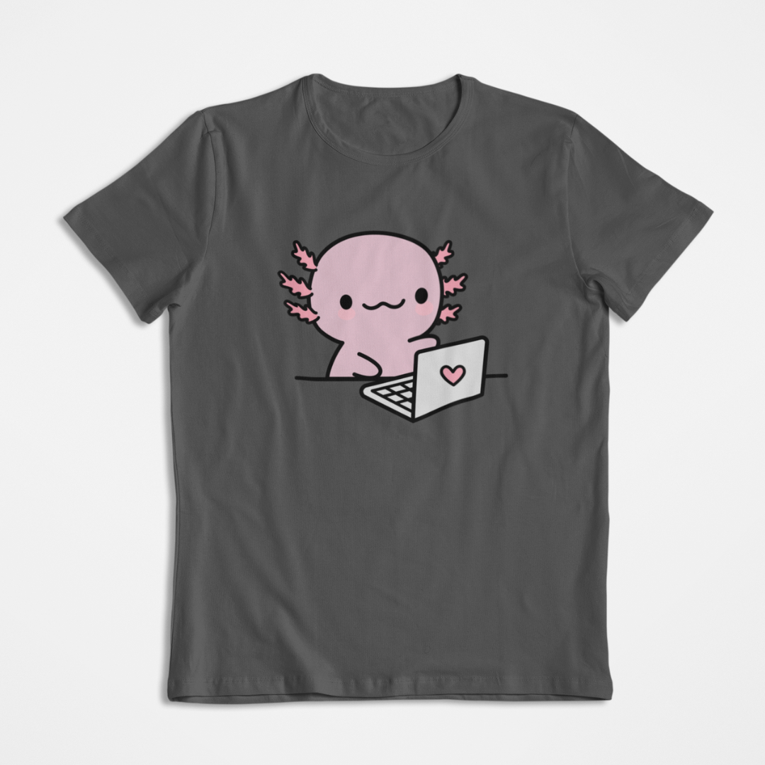 Playera Ajolote Trabajando Xo The Monster