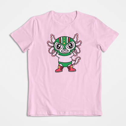 Playera Axolotzin Luchador Ajolote