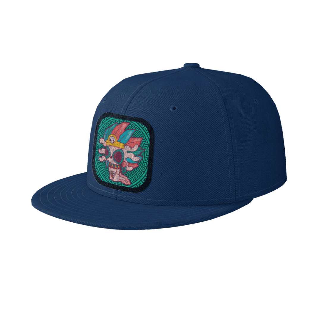 Gorra Unisex Plana Ajolote Mictlantecuhtli