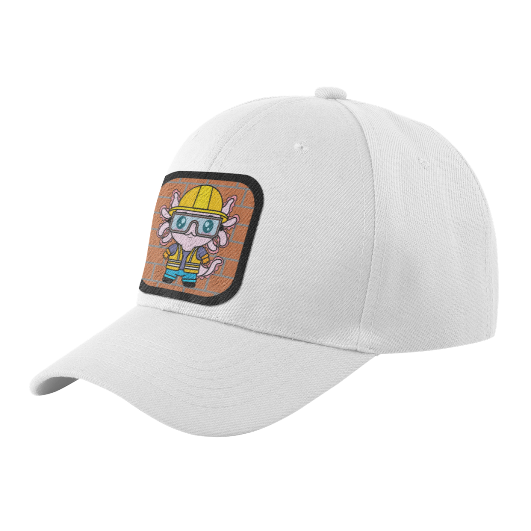Gorra Unisex Curva Axolotzin Constructor
