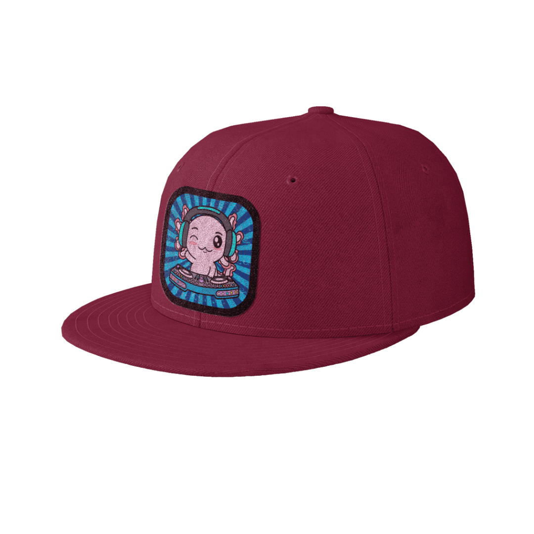 Gorra Unisex Plana Axolotzin Dj