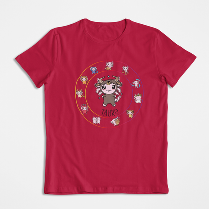 Playera Horoscopos Tauro Axolotzin Ajolote
