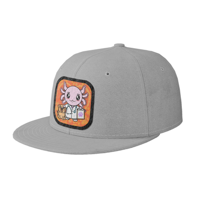 Gorra Unisex Plana Axolotzin Veterinario