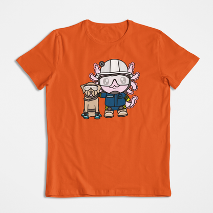 Playera Axolotzin Rescatista Ajolote