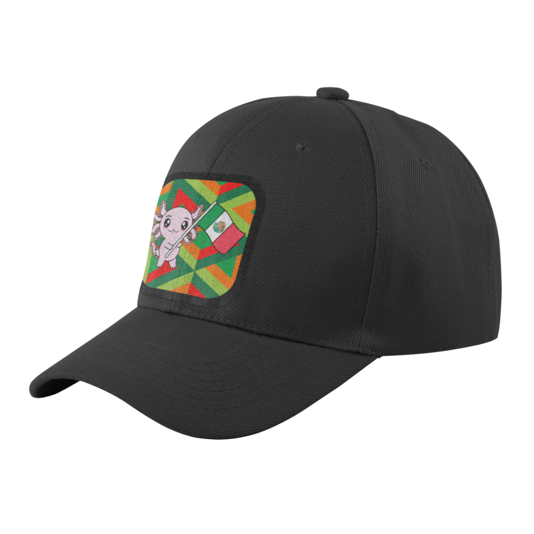 Gorra Unisex Curva Axolotzin Bandera