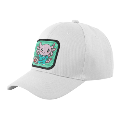 Gorra Unisex Curva Axolotzin Enfermero
