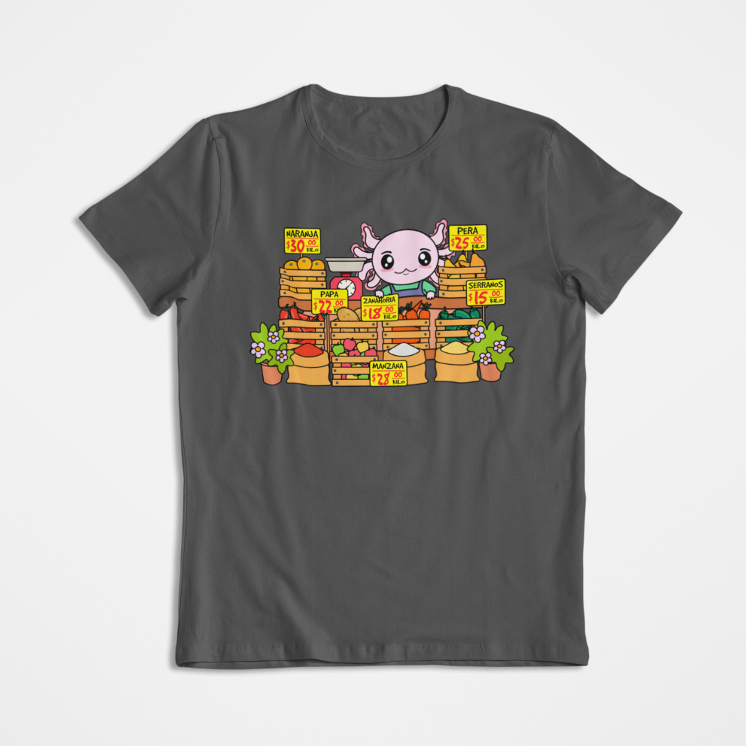 Playera Axolotzin Marchante Ajolote