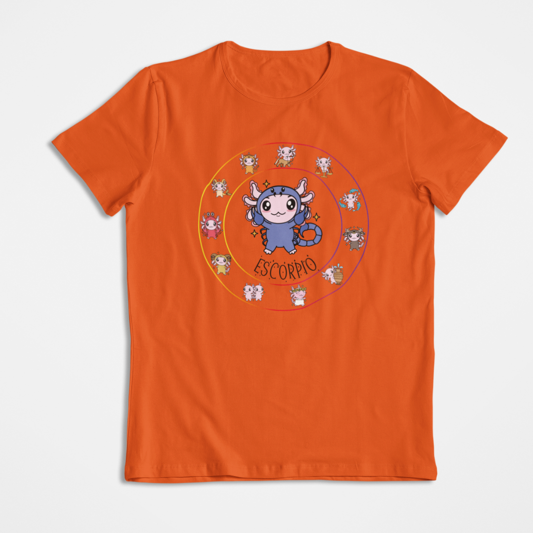 Playera Horoscopos Escorpio Axolotzin Ajolote