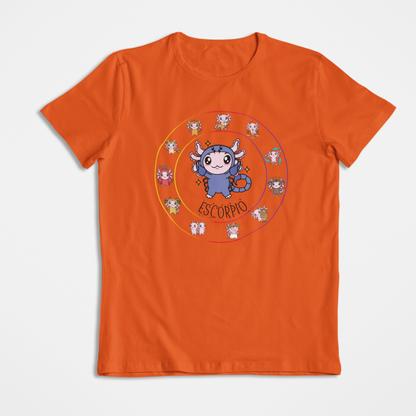 Playera Horoscopos Escorpio Axolotzin Ajolote