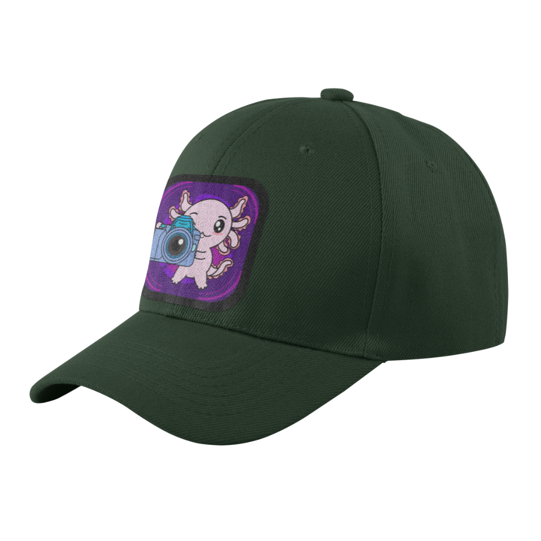 Gorra Unisex Curva Axolotzin Fotografo