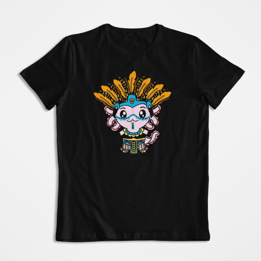 Playera Axolotzin Danzante Ajolote
