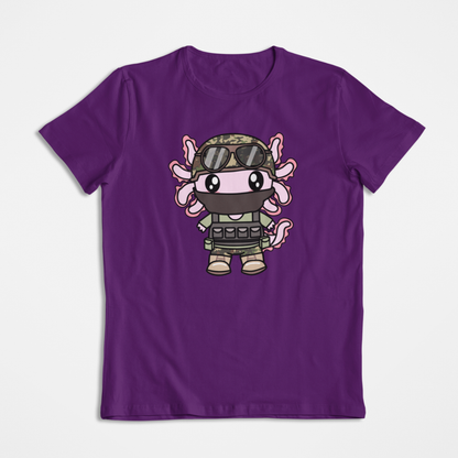 Playera Axolotzin Militar Ajolote