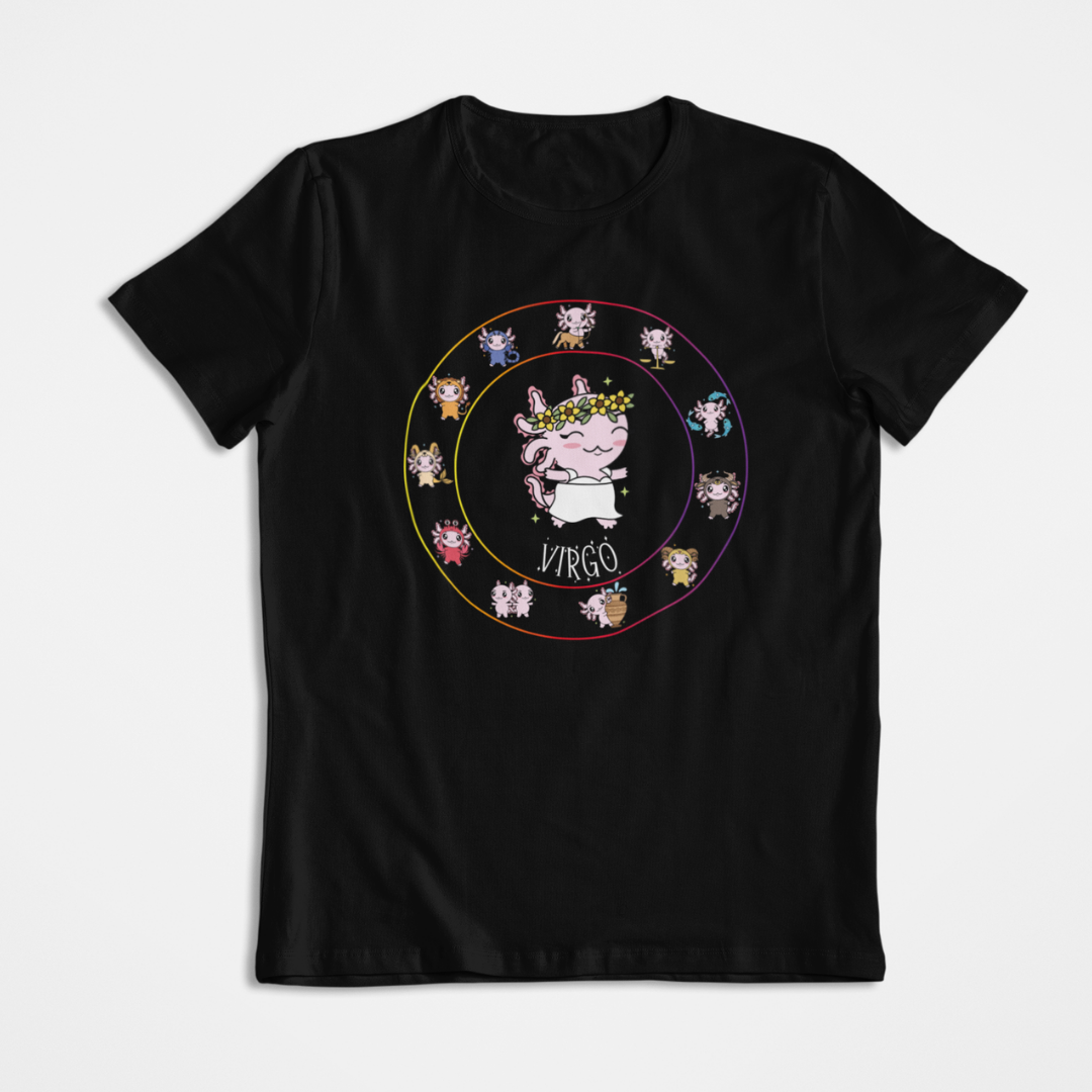 Playera Horoscopos Virgo Axolotzin Ajolote