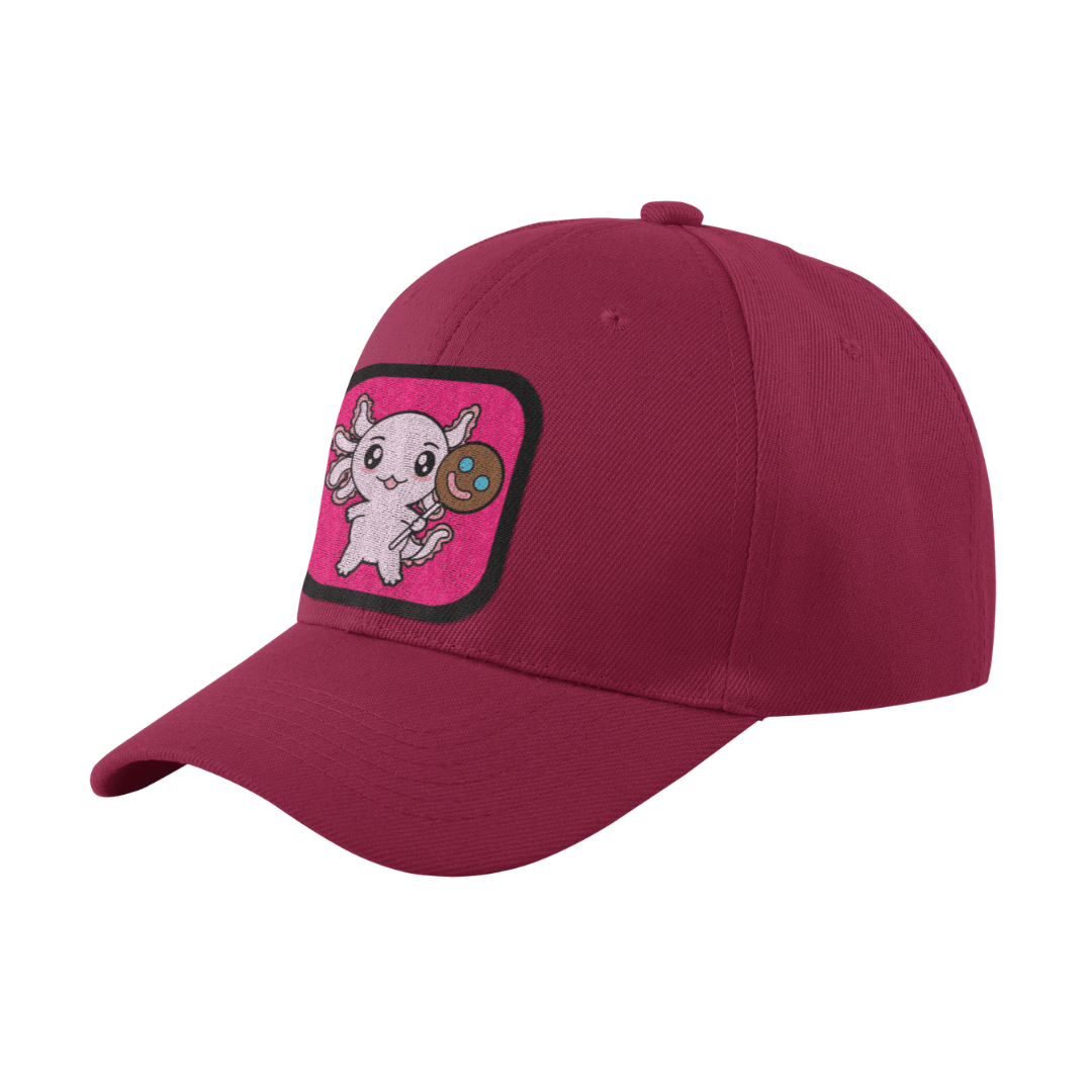 Gorra Unisex Curva Axolotzin Paleta Sonrisa
