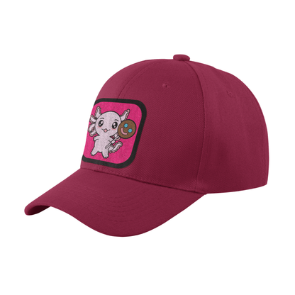 Gorra Unisex Curva Axolotzin Paleta Sonrisa