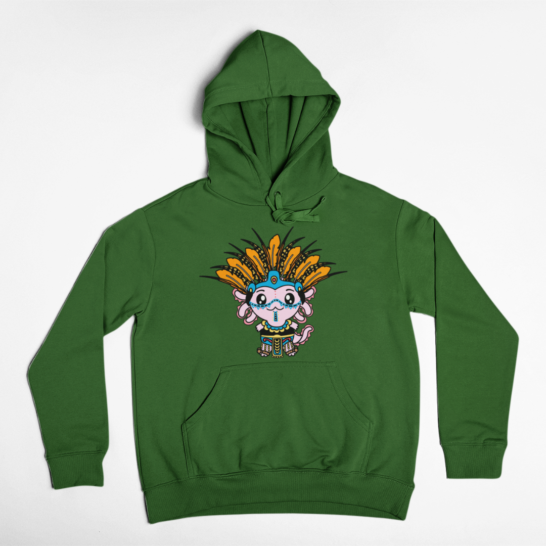 Hoodie Axolotzin Danzante Ajolote Unisex