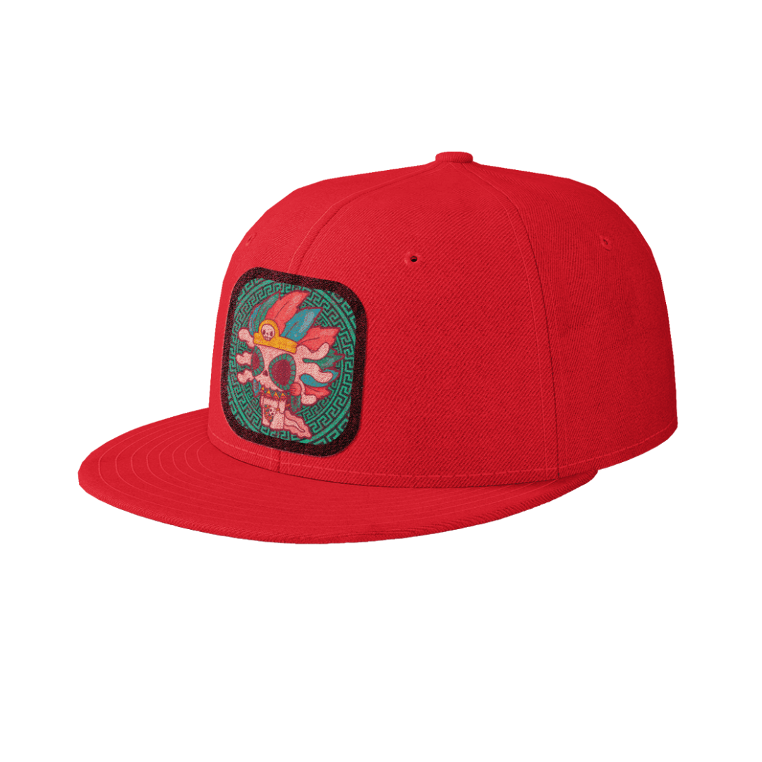 Gorra Unisex Plana Ajolote Mictlantecuhtli