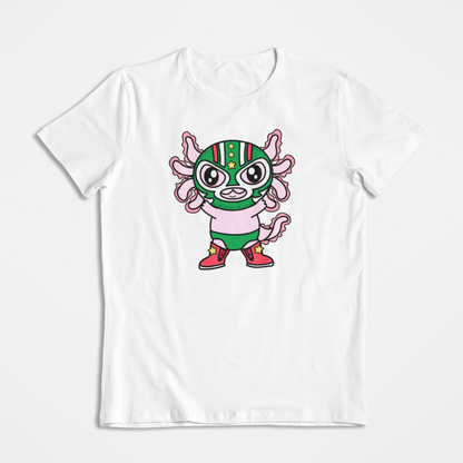 Playera Axolotzin Luchador Ajolote