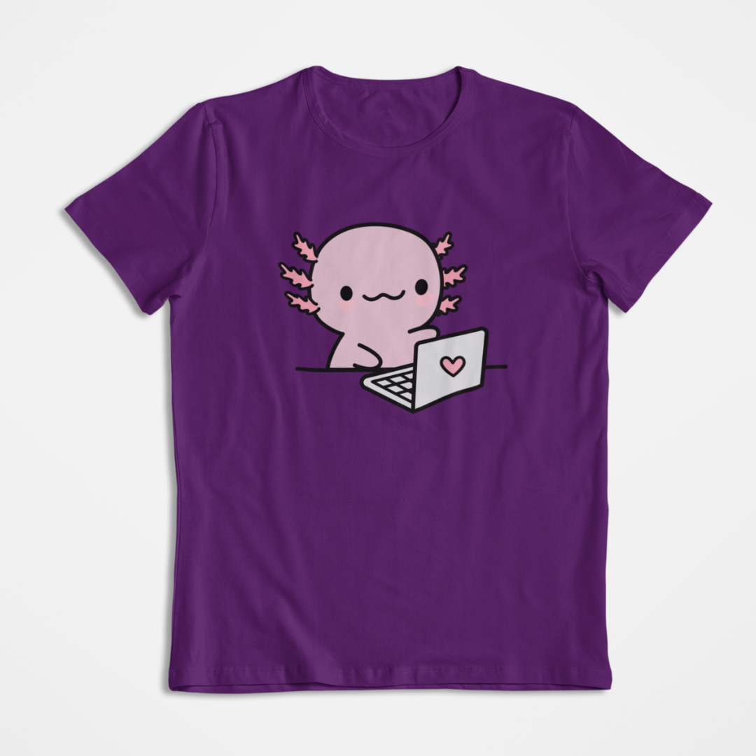 Playera Ajolote Trabajando Xo The Monster