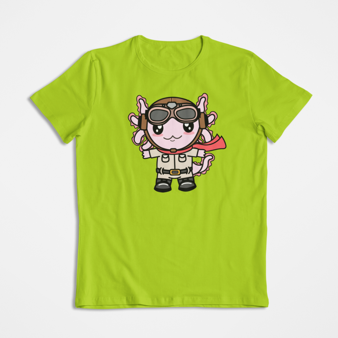 Playera Axolotzin Aviador Ajolote