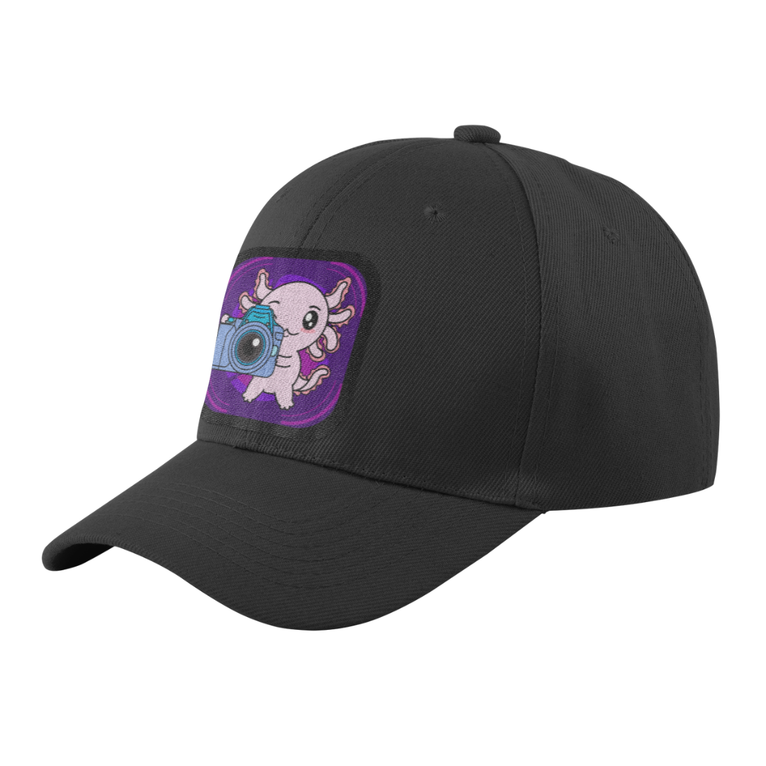Gorra Unisex Curva Axolotzin Fotografo