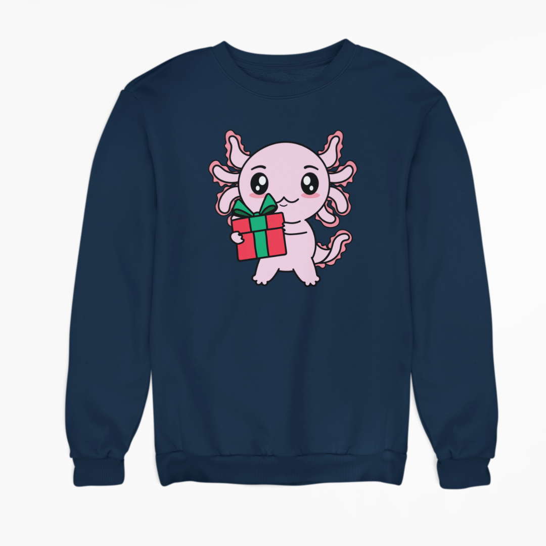 Sudadera Axolotzin Regalo Ajolote Unisex