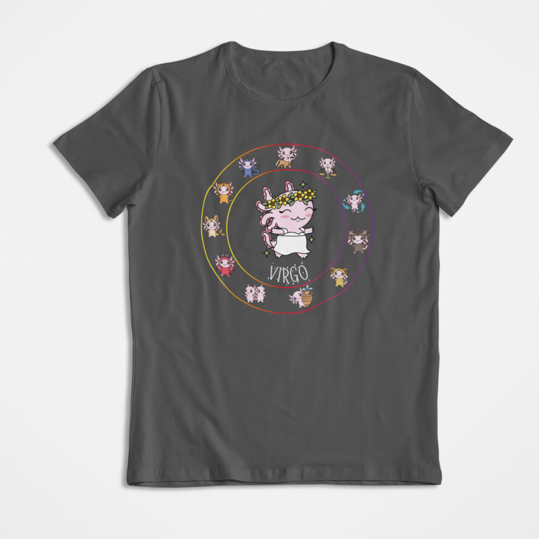 Playera Horoscopos Virgo Axolotzin Ajolote