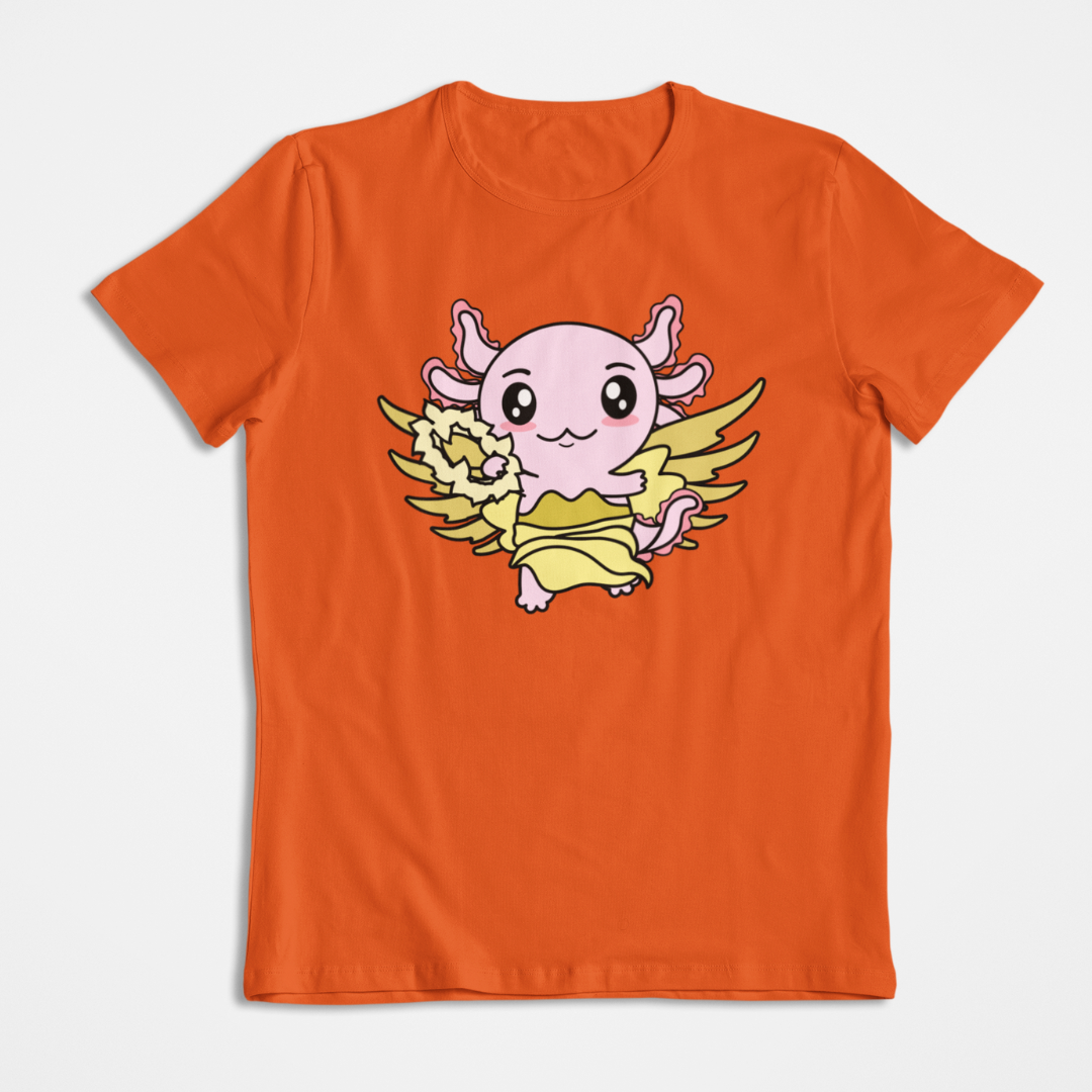 Playera Axolotzin Victoria Alada Ajolote
