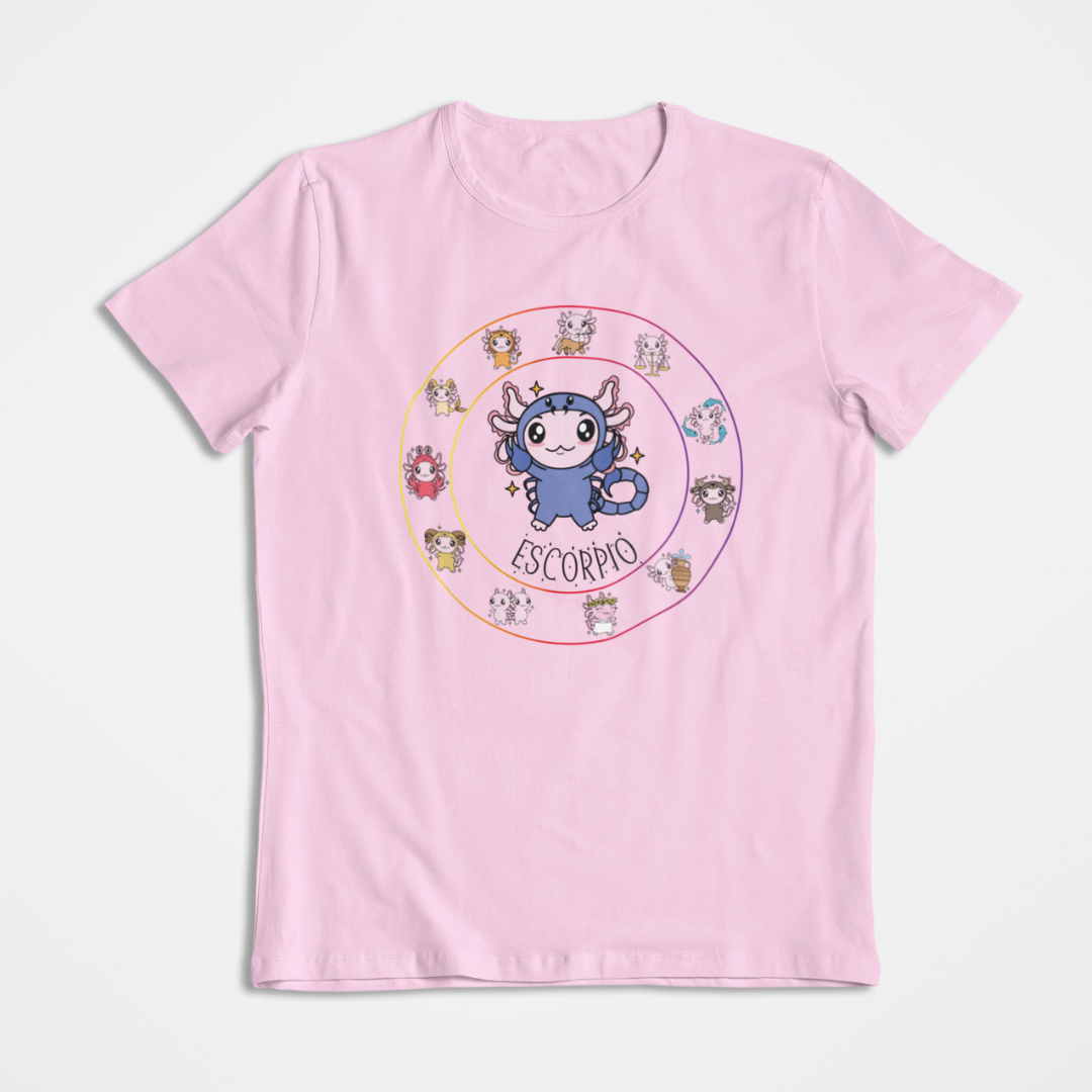 Playera Horoscopos Escorpio Axolotzin Ajolote