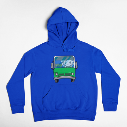 Hoodie Axolotzin Microbusero Ajolote Unisex