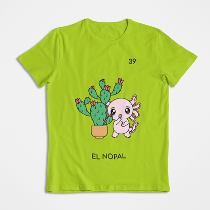 Playera Axoloteria El Nopal Ajolote