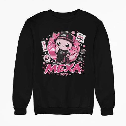 Sudadera Ajolotito Mexa Unisex